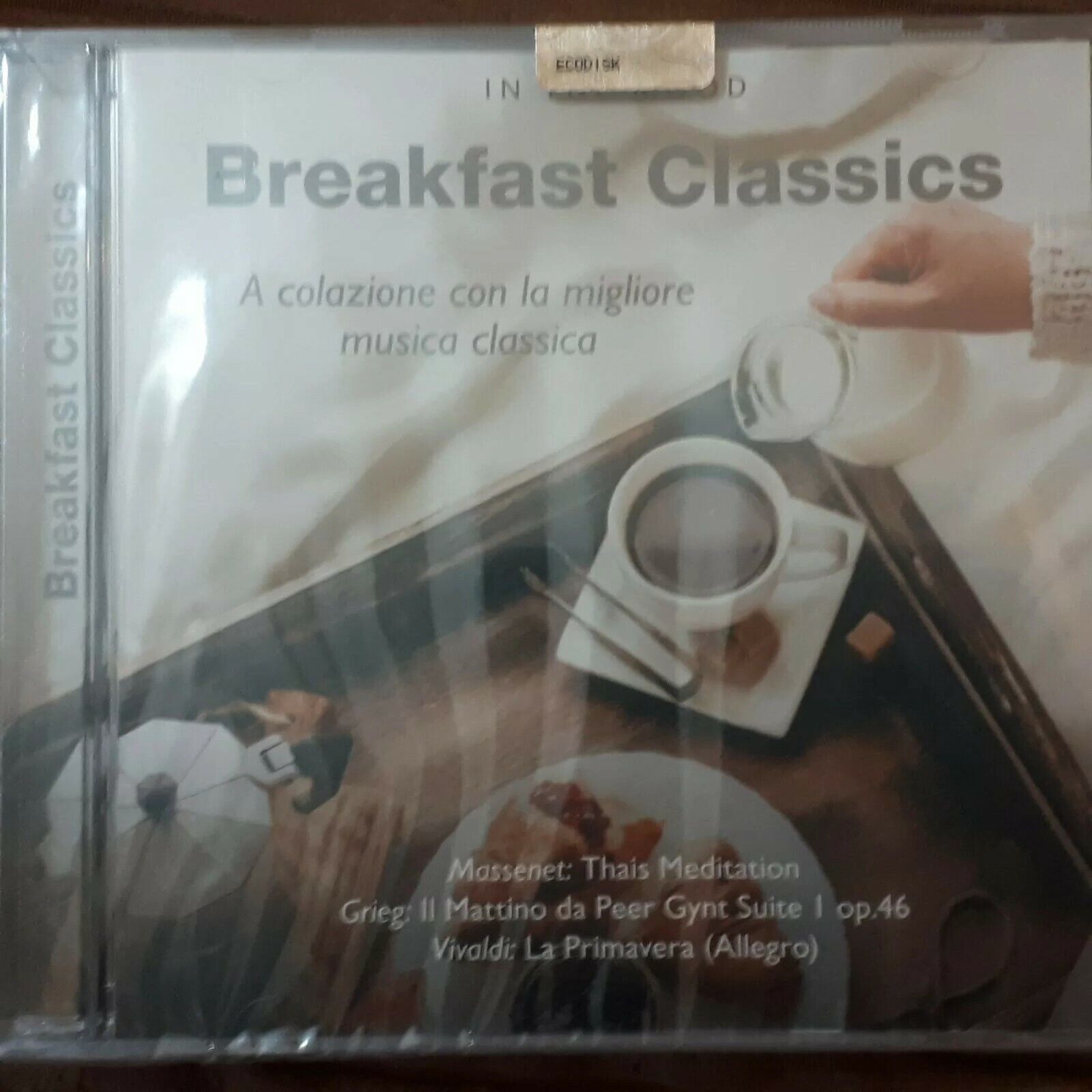 BREAKFAST CLASSICS - MASSENET - GRIEG - VIVALDI..  CD SIGILLATO (SEALED)