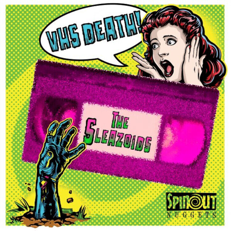 The Sleazoids VHS Death! (Vinyl LP) 7" Single