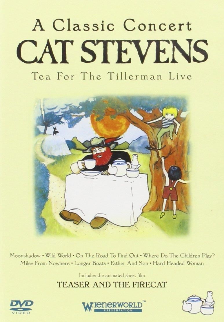 Music Dvd Cat Stevens - Tea For The Tillerman Live