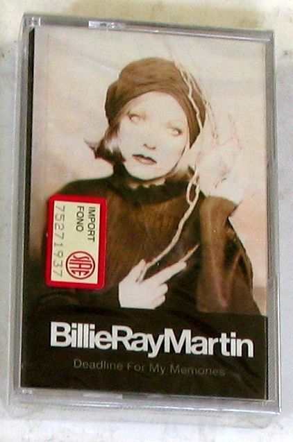 BILLIE RAY MARTIN - DEADLINE FOR MY MEMORIES -  Cassette Tape MC K7 Sealed