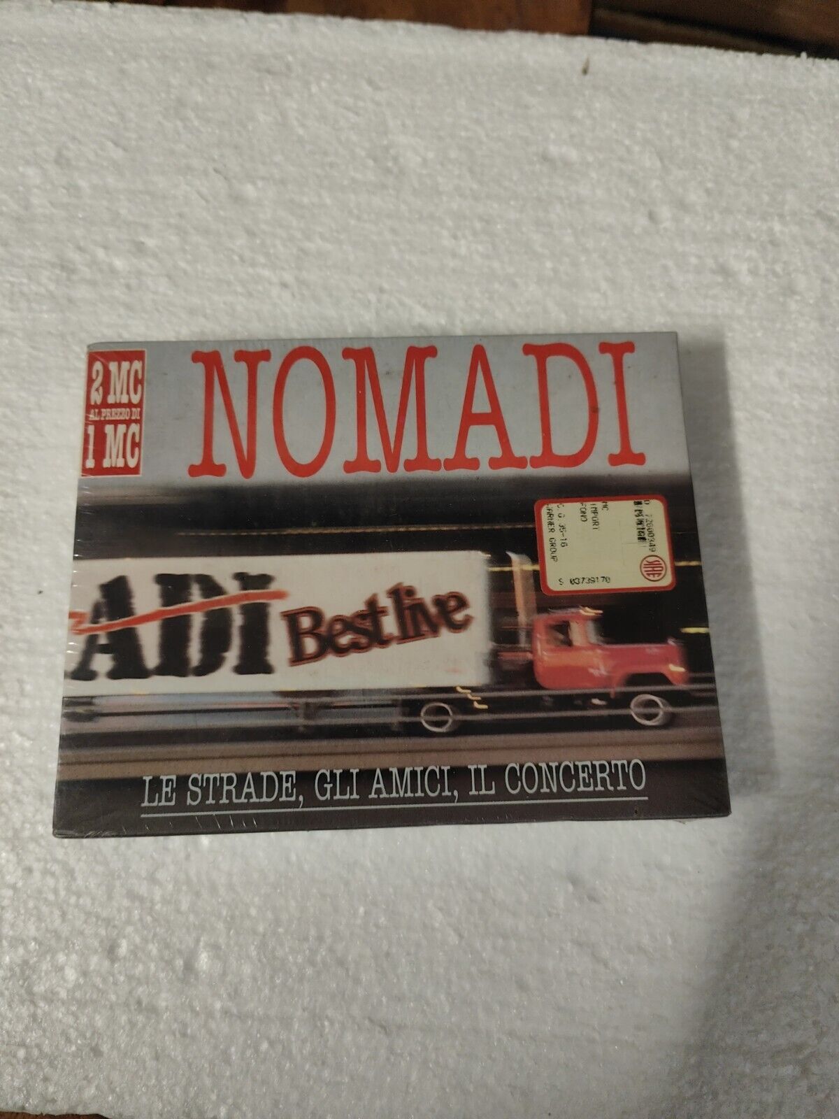 Nomadi 2 MC7 Le Strade Gli Amici Il Concerto / CGD 3984 20119-4 Sigillata