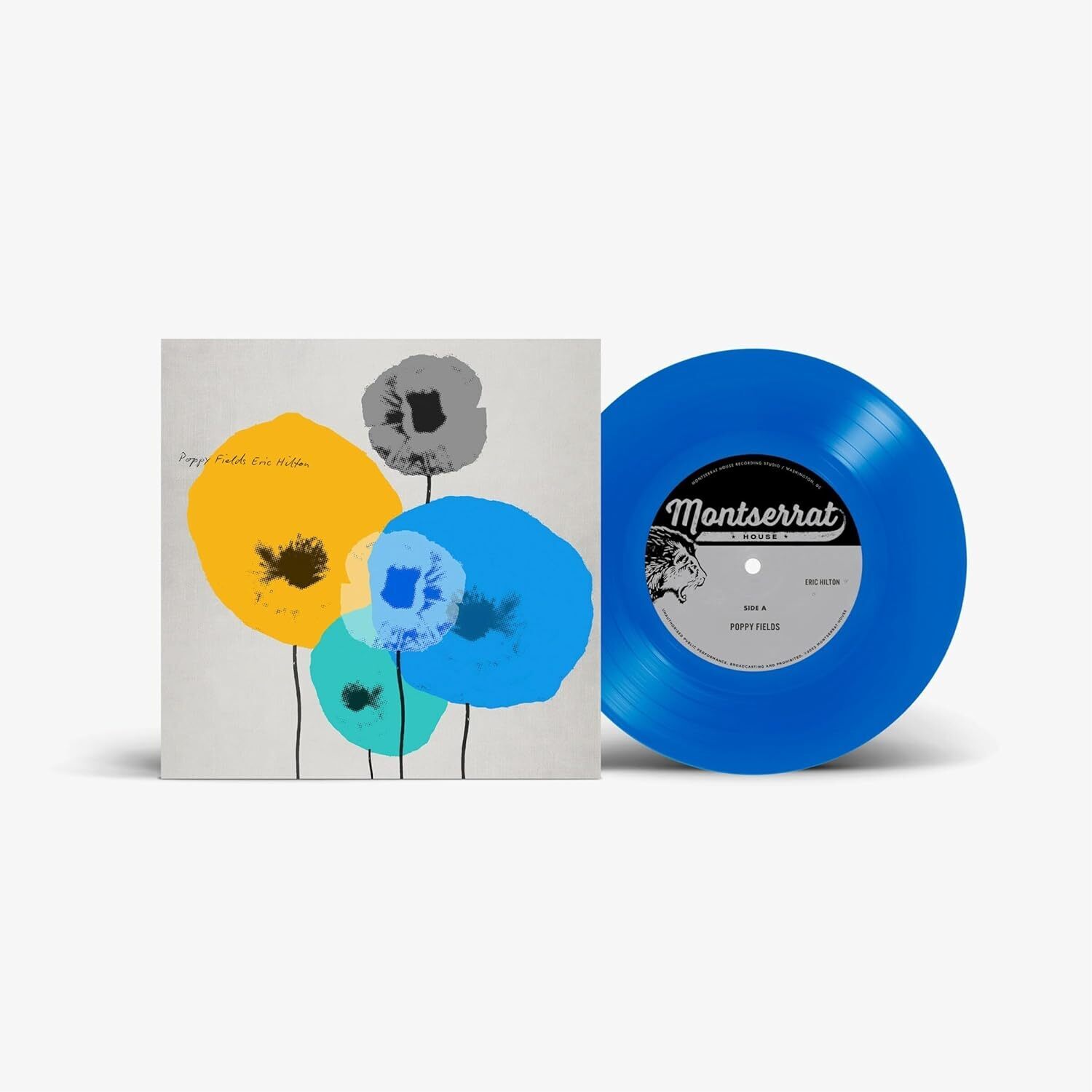 Eric Hilton Poppy Fields (Vinyl LP) 7" Single Coloured Vinyl