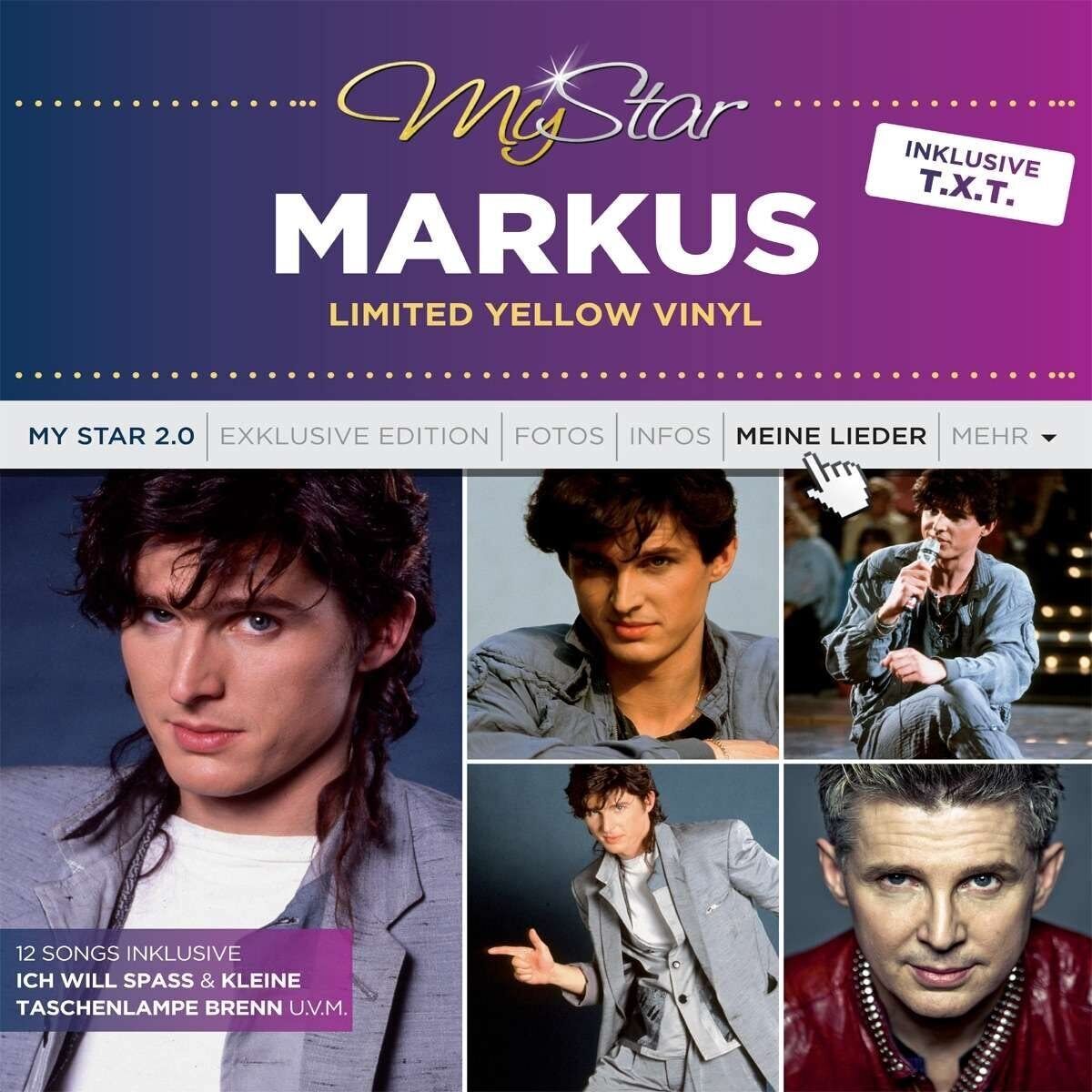 MARKUS MY STAR (LIMITED YELLOW VINYL) Vinyl NUOVO