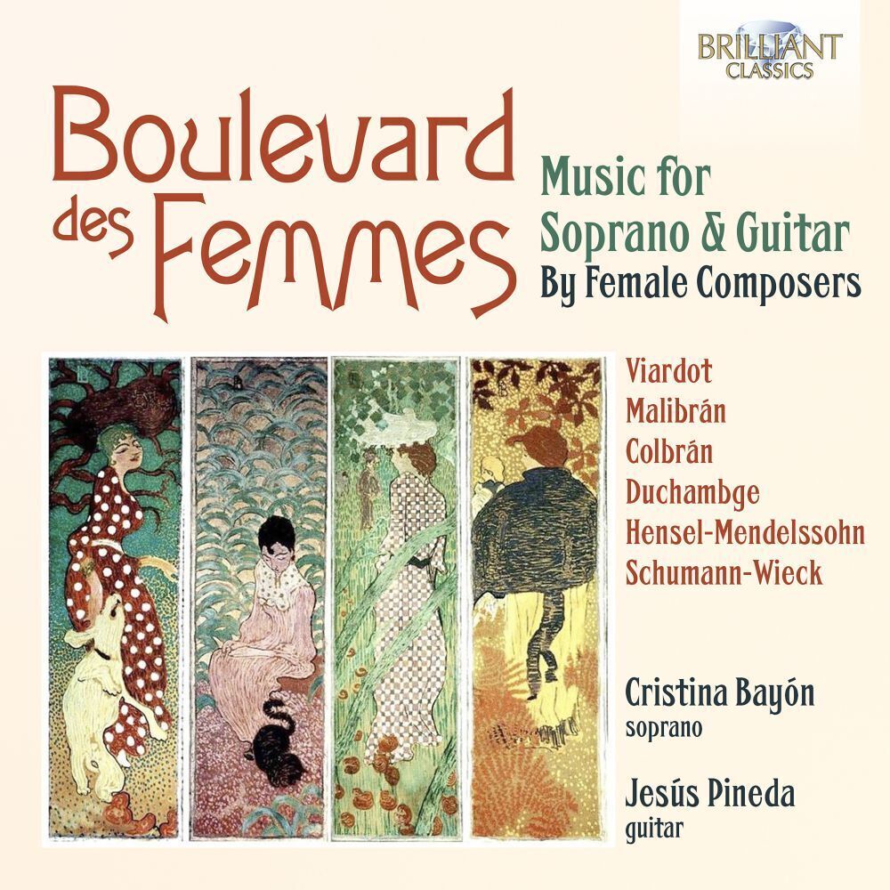 Cristina Bayón Boulevard Des Femmes: Music for Soprano & Guitar By Female C (CD)