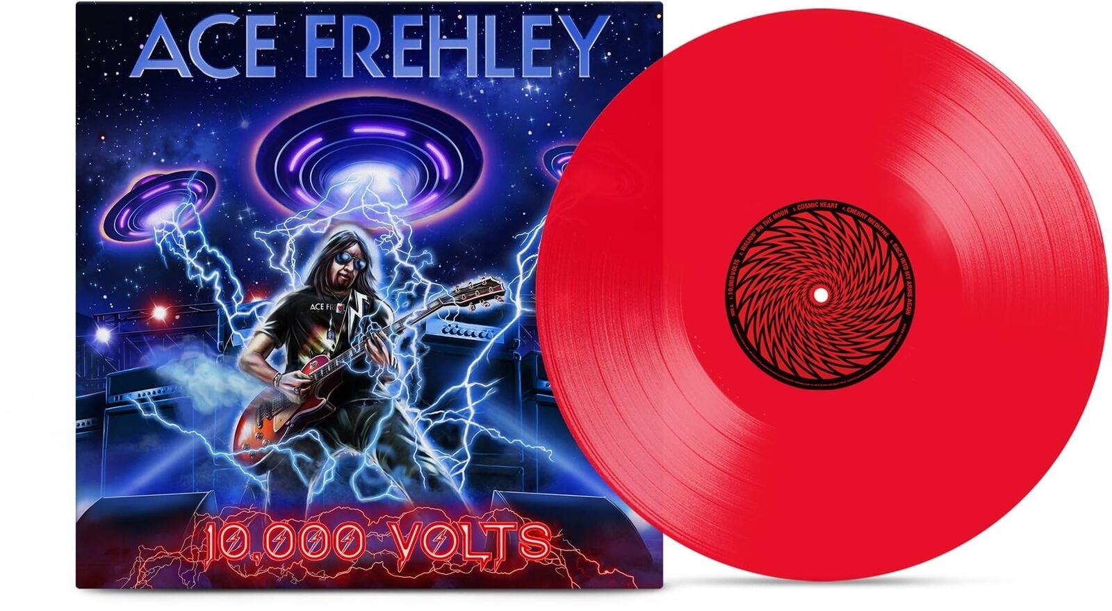 Ace Frehley 10,000 Volts - Red (Vinyl LP)