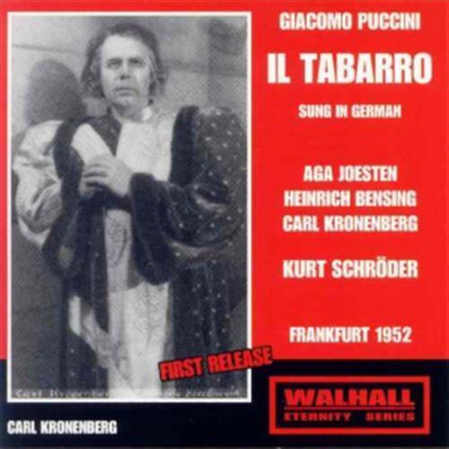 Puccini - Il Tabarro - Giacomo Puccini (Audio CD)