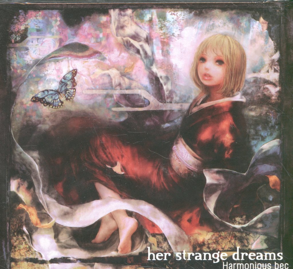 Harmonious Bec Her Strange Dreams CD UK Monotreme 2010 in tri-fold digipak