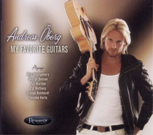 Andreas Öberg My Favorite Guitars (CD) Album