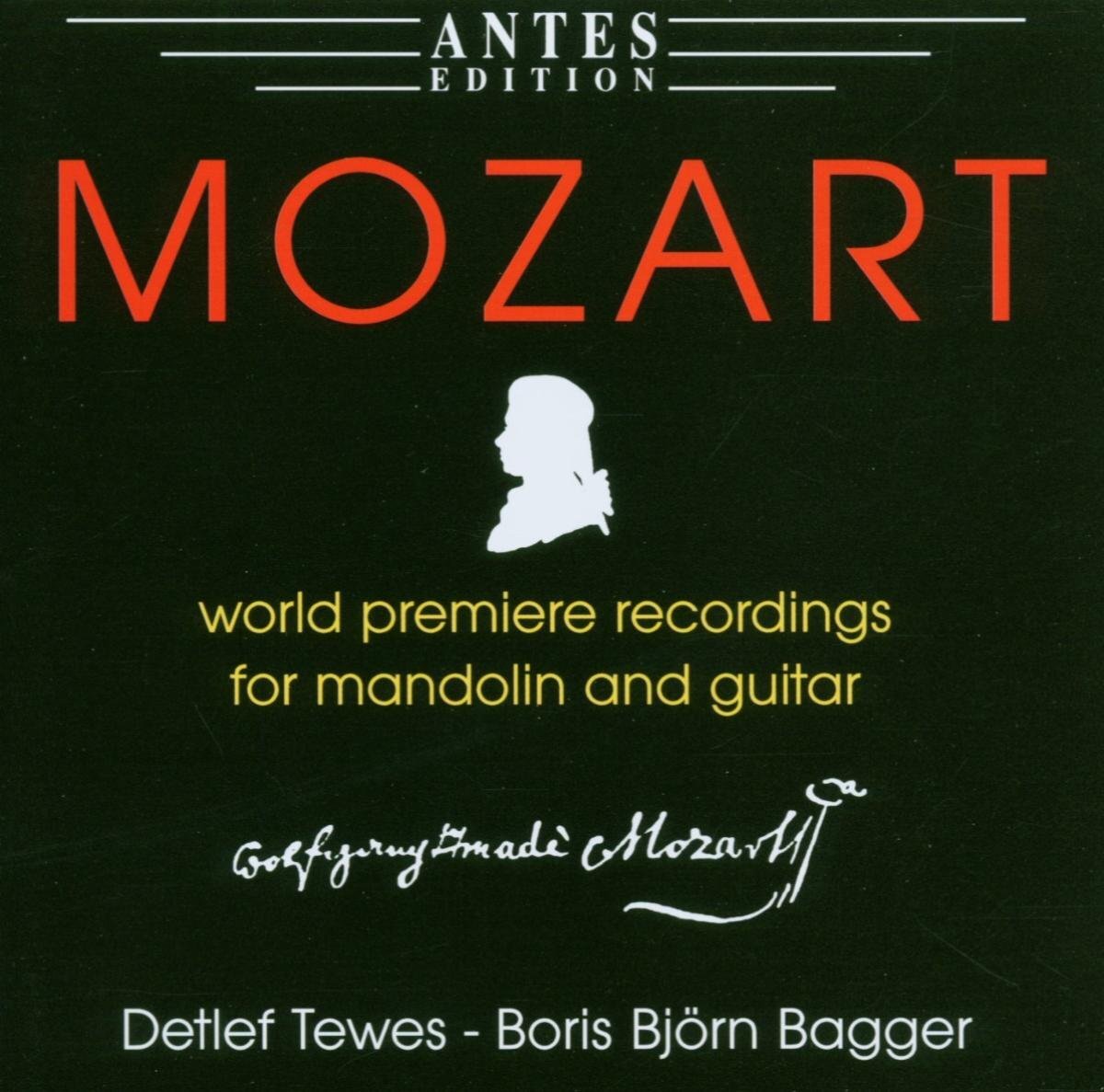 MOZARTWOLFGANG Works for Mandolin & Guitar (CD)