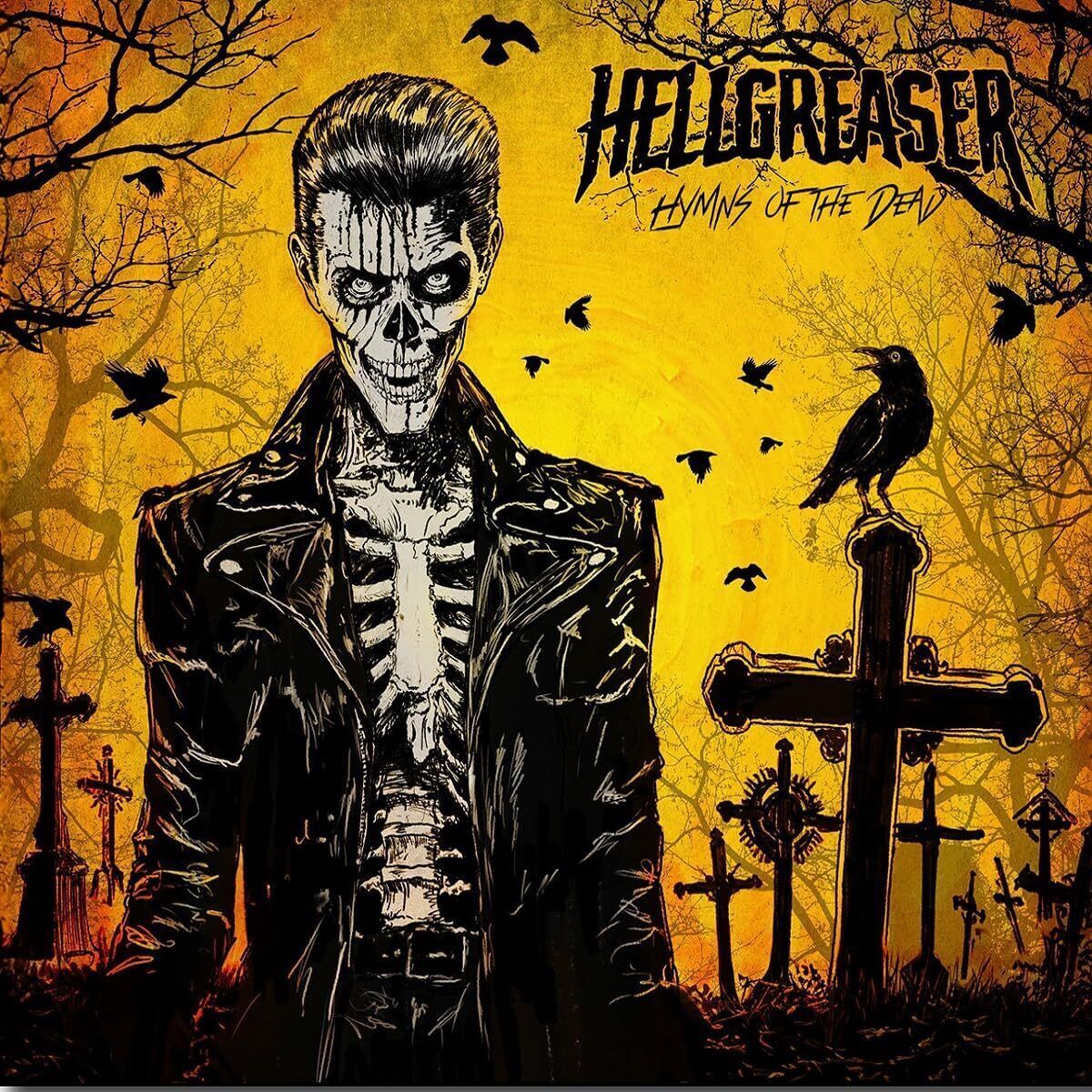 Hellgreaser Hymns of the Dead (Black (Vinyl LP) 12" Album