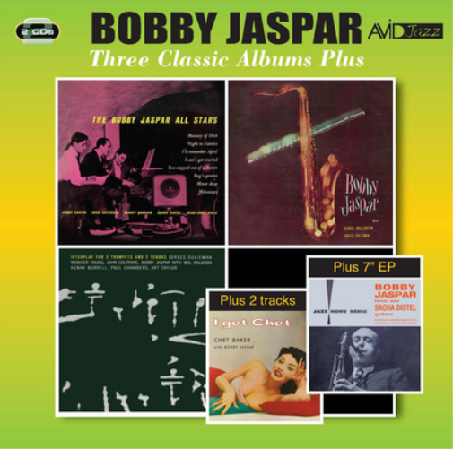 Bobby Jaspar Three Classic Albums Plus (CD) Album