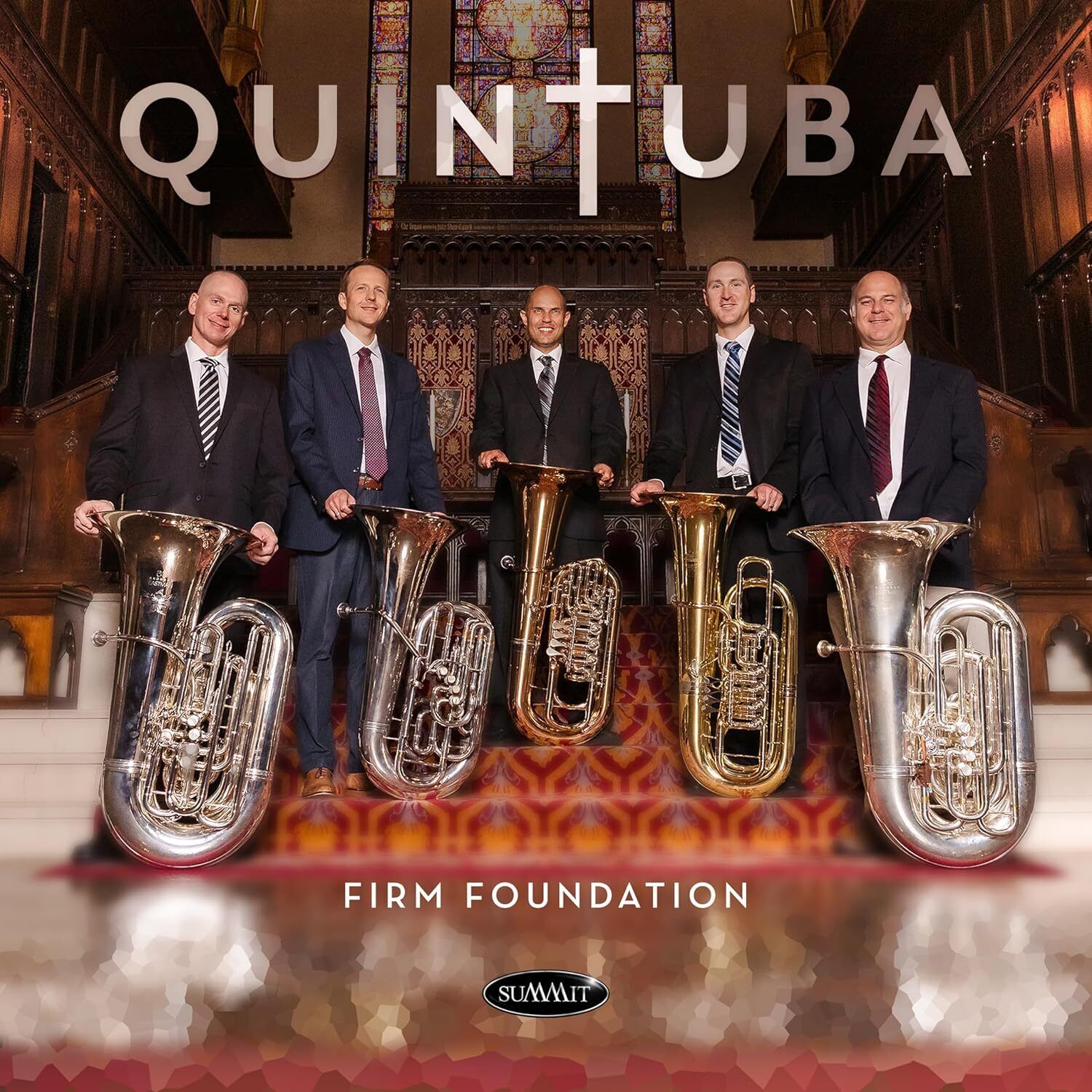 QuinTuba Firm foundation (CD) Album (PRESALE 01/11/2024)