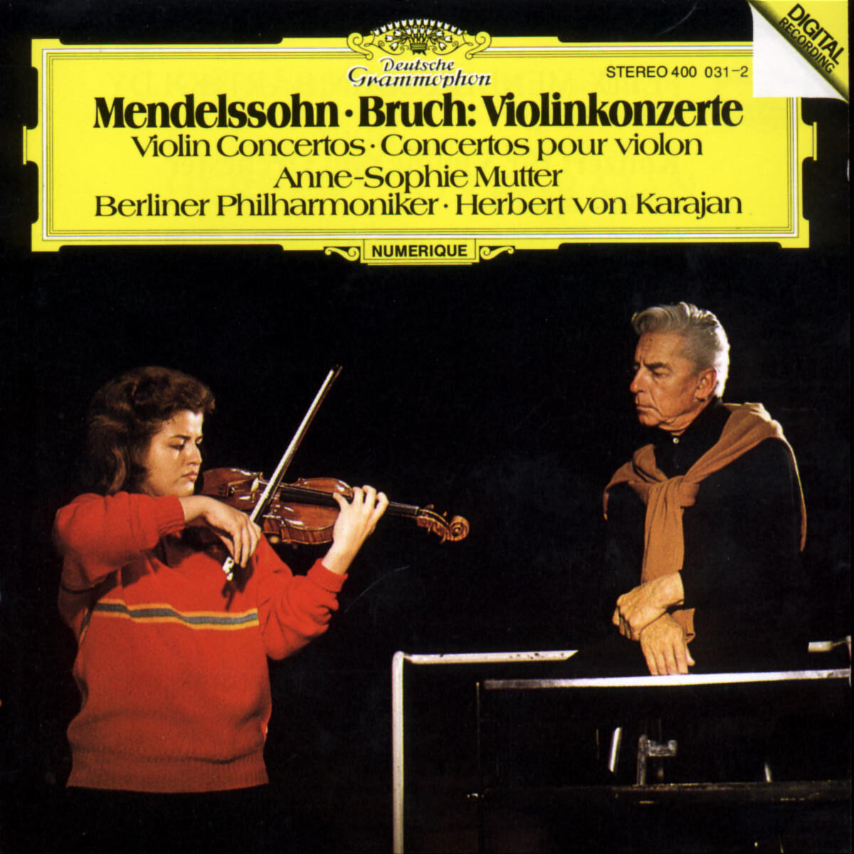 Mendelssohn · Bruch / Anne-Sophie Mutter ‎– Violinkonzerte (CD, Album)