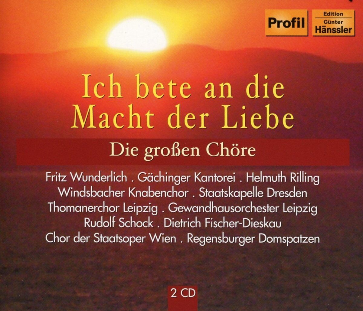 Fritz Wunderlich Ich bete an die Macht der Liebe (CD)