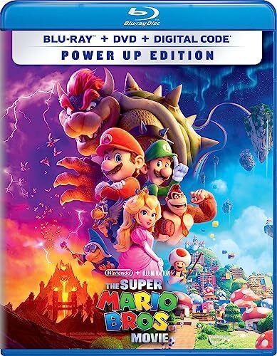 Super Mario Bros Movie Super Mario Bros. Movie (Blu-Ray   DVD   Digital) Blu-Ray