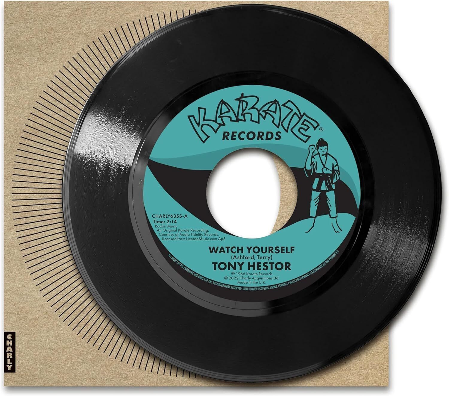 Tony Hester Watch Yourself/Instrument (Vinyl LP) 7" Single