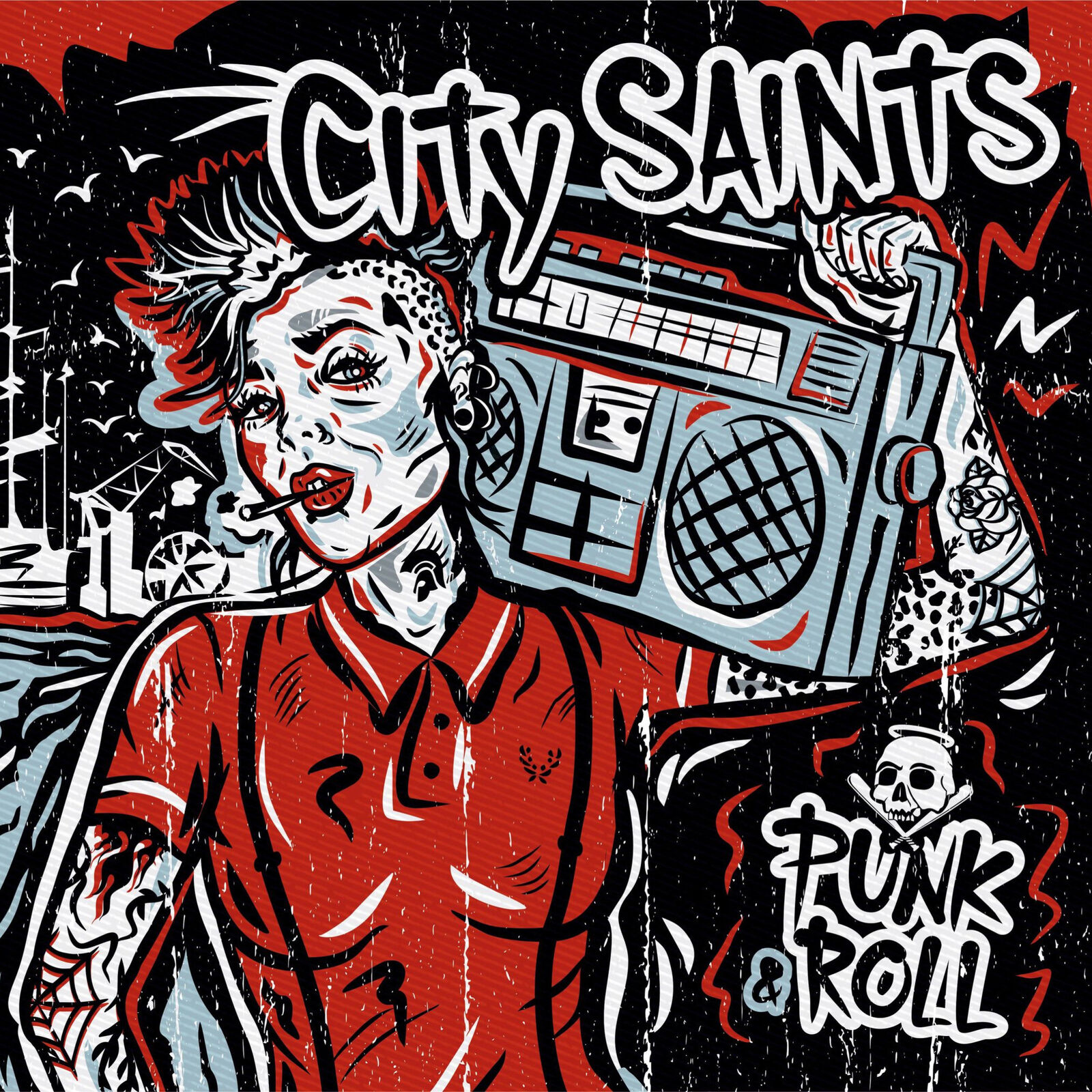 City Saints Punk & Roll (Vinyl LP) 12" Album Coloured Vinyl
