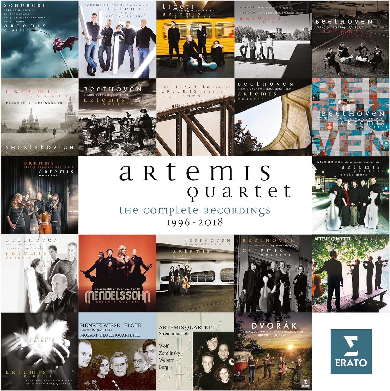 Artemis Quartet Artemis Quartet: The Complete Recordings 1996-2018 (CD) Box Set