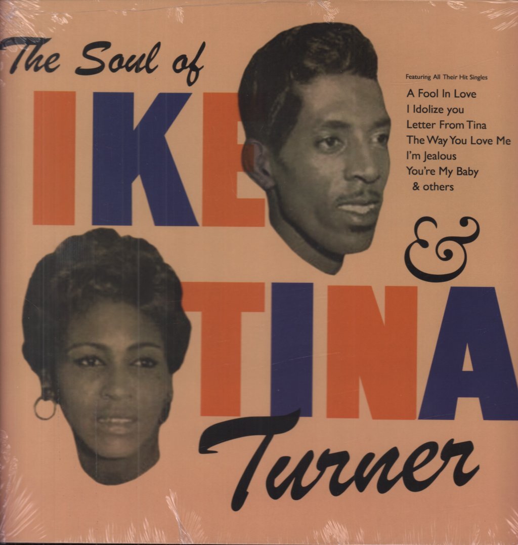 IKE & TINA TURNER SOUL OF IKE & TINA TURNER LP VINYL 12 track vinyl lp brand new