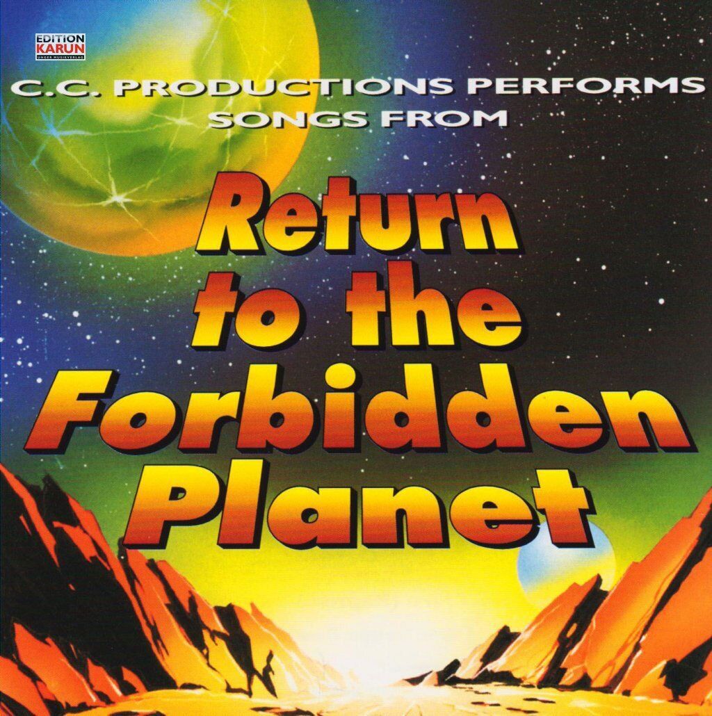 C.C. Productions RETURN TO THE FORBIDDEN PLANET (CD)