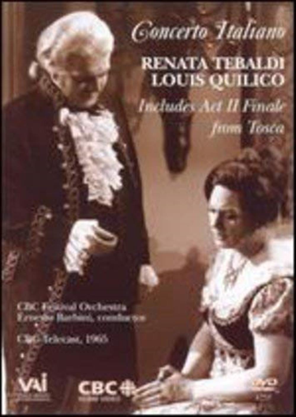 Concerto Italiano: Renata Tebaldi, Louis Quilico - Renata Tebaldi / Louis ...