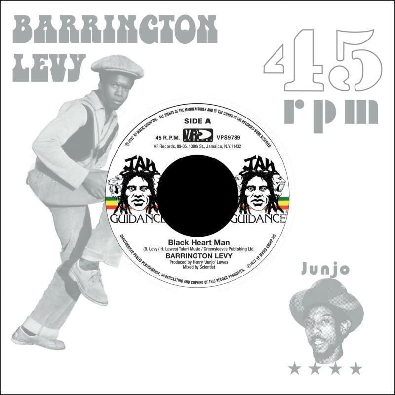 Barrington Levy Black Heart Man / Round Eight 7 Inch Vinyl VPS9789 NEW
