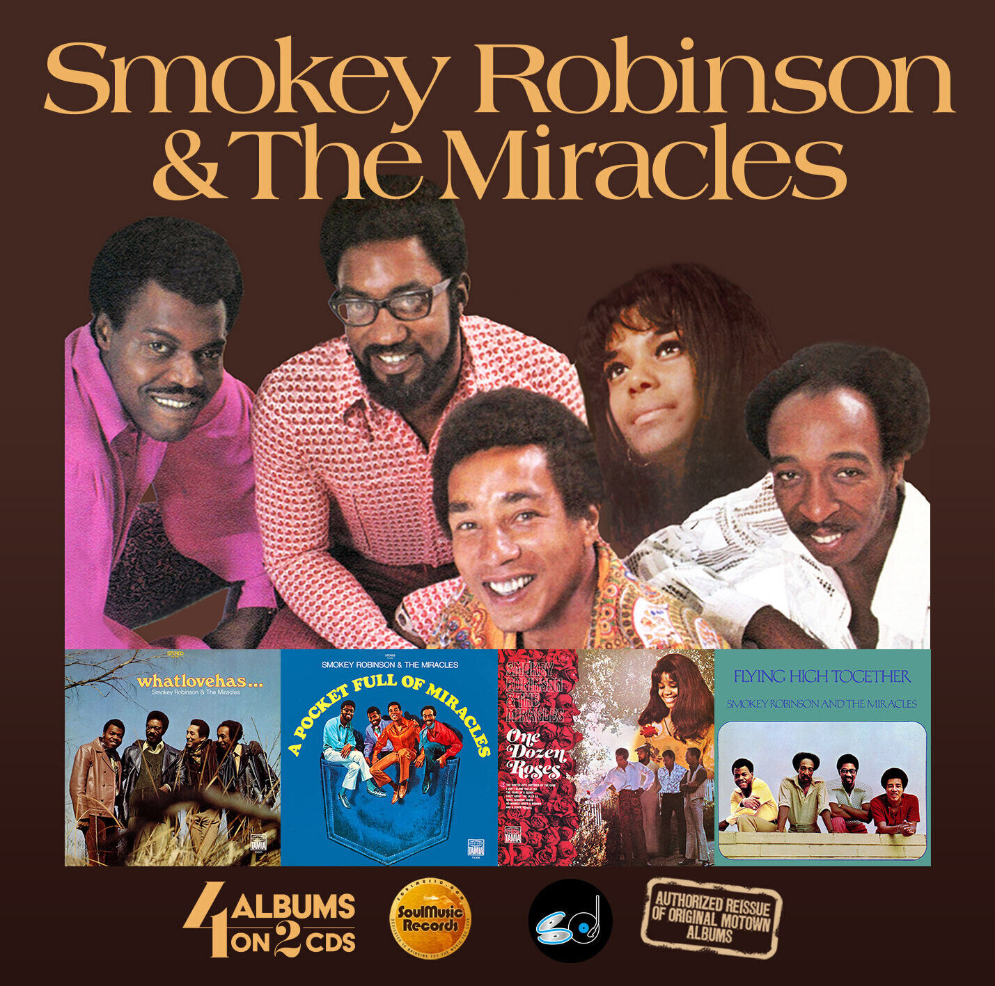 Smokey Robinson What Love Has Joined Together/A Pocket Full of Miracles/One (CD)