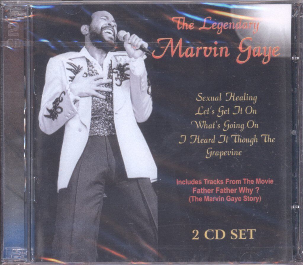 Marvin Gaye Legendary Marvin Gaye double CD Czech Republic Alpha Entertainment