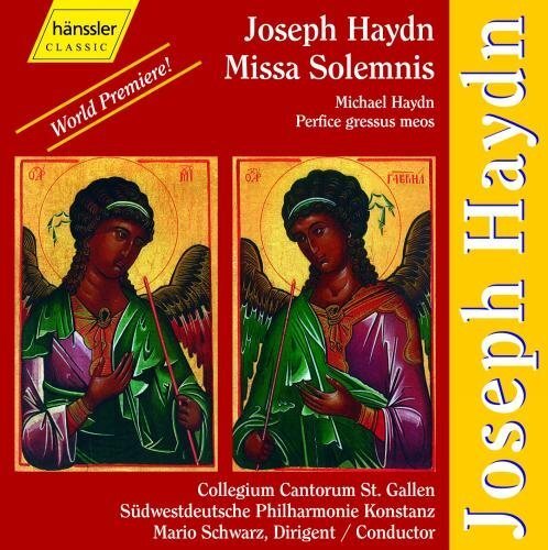 Haydn Joseph - Haydn Michael - Schwa Missa Solemnis, Perfice Gressus Meos ( (CD)