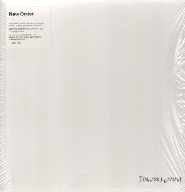 NEW ORDER-NEW ORDER+LIAM GILLICK: SO IT GOES...(LIMITED EDITION 3 VINYL LP NEW
