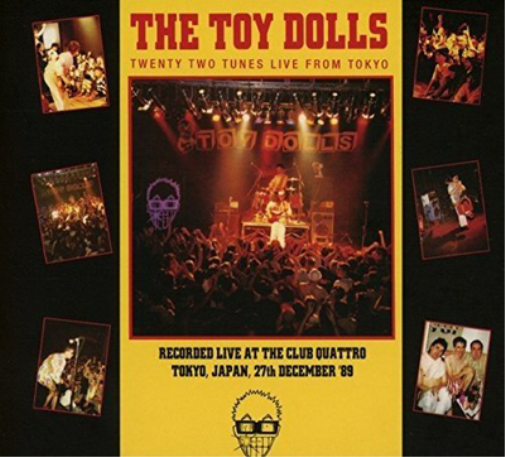 The Toy Dolls Twenty Two Tunes Live from Tokyo (CD) Album Digipak