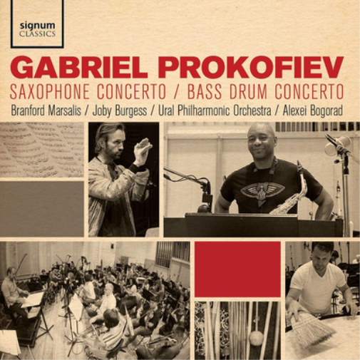 Gabriel Prokofiev Gabriel Prokofiev: Saxophone Concerto/Bass Drum Concerto (CD)