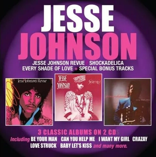 Jesse Johnson Jesse Johnson Revue/Shockadelica/Every Shade of Love (CD) Album