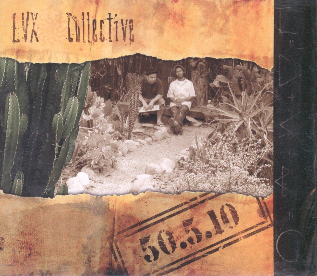 Lvx Collective 50.5.10 CD UK Green Tea 2007 CD. Sealed GTCD006