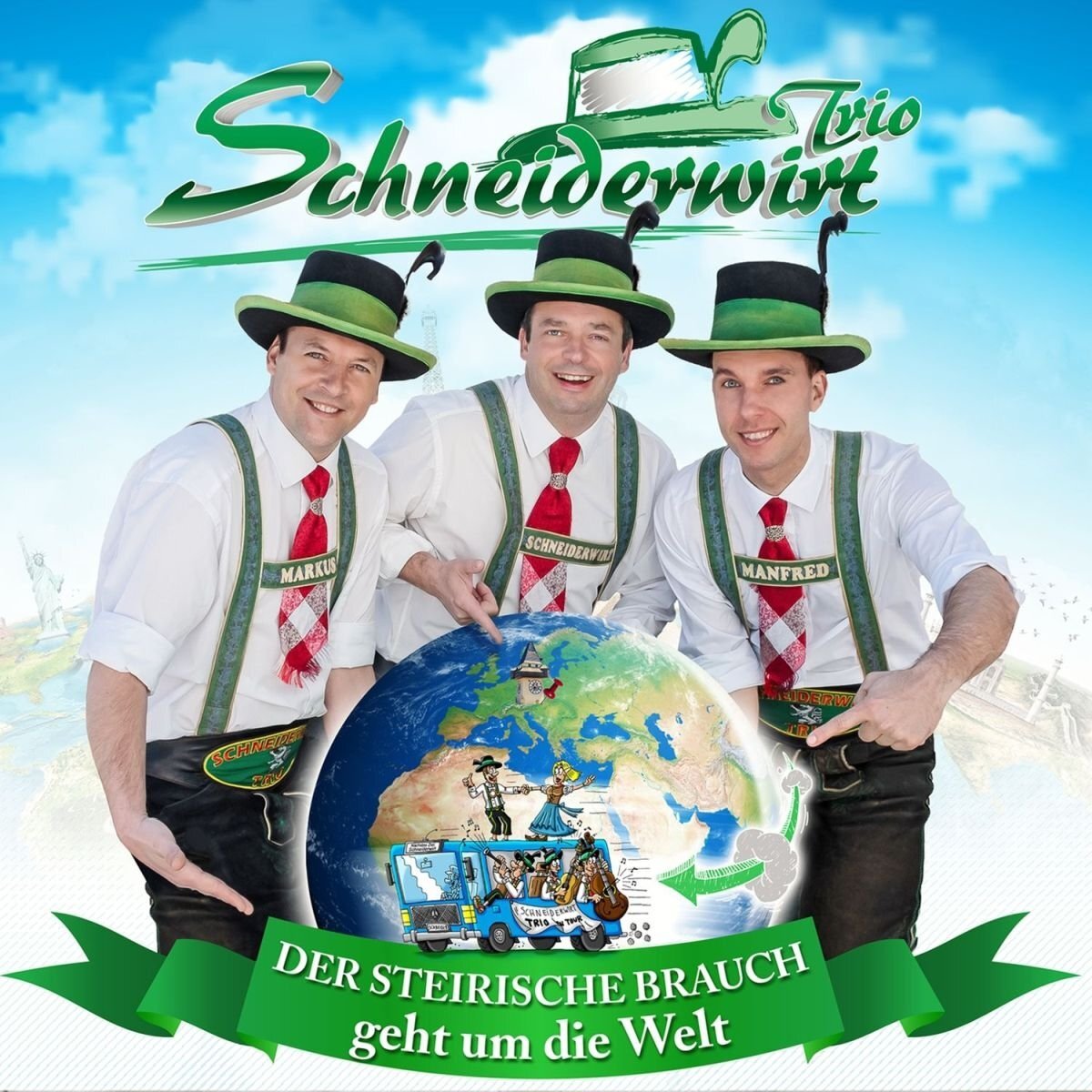 Schneiderwirt Trio Der steirische Brauch geht um die Welt (CD)