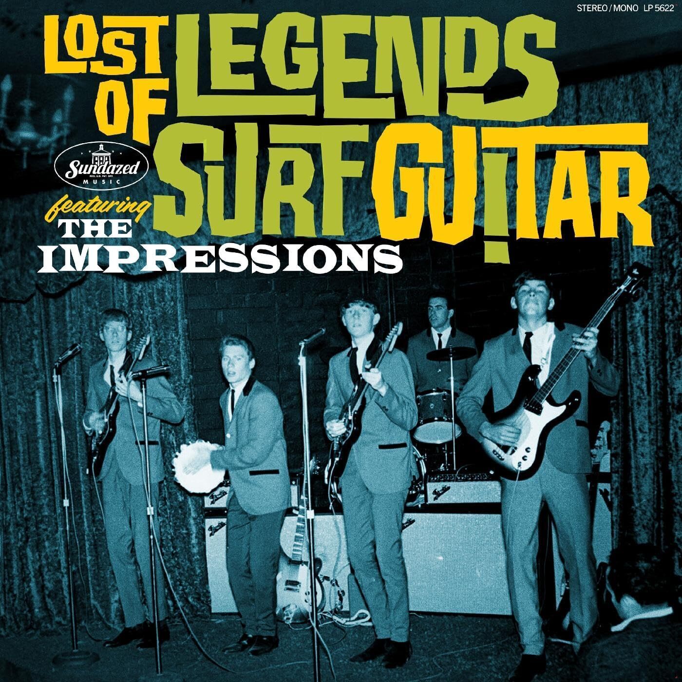 The Impressions Lost Legends of Surf Guitar Featuring the Impressions (CD) Album