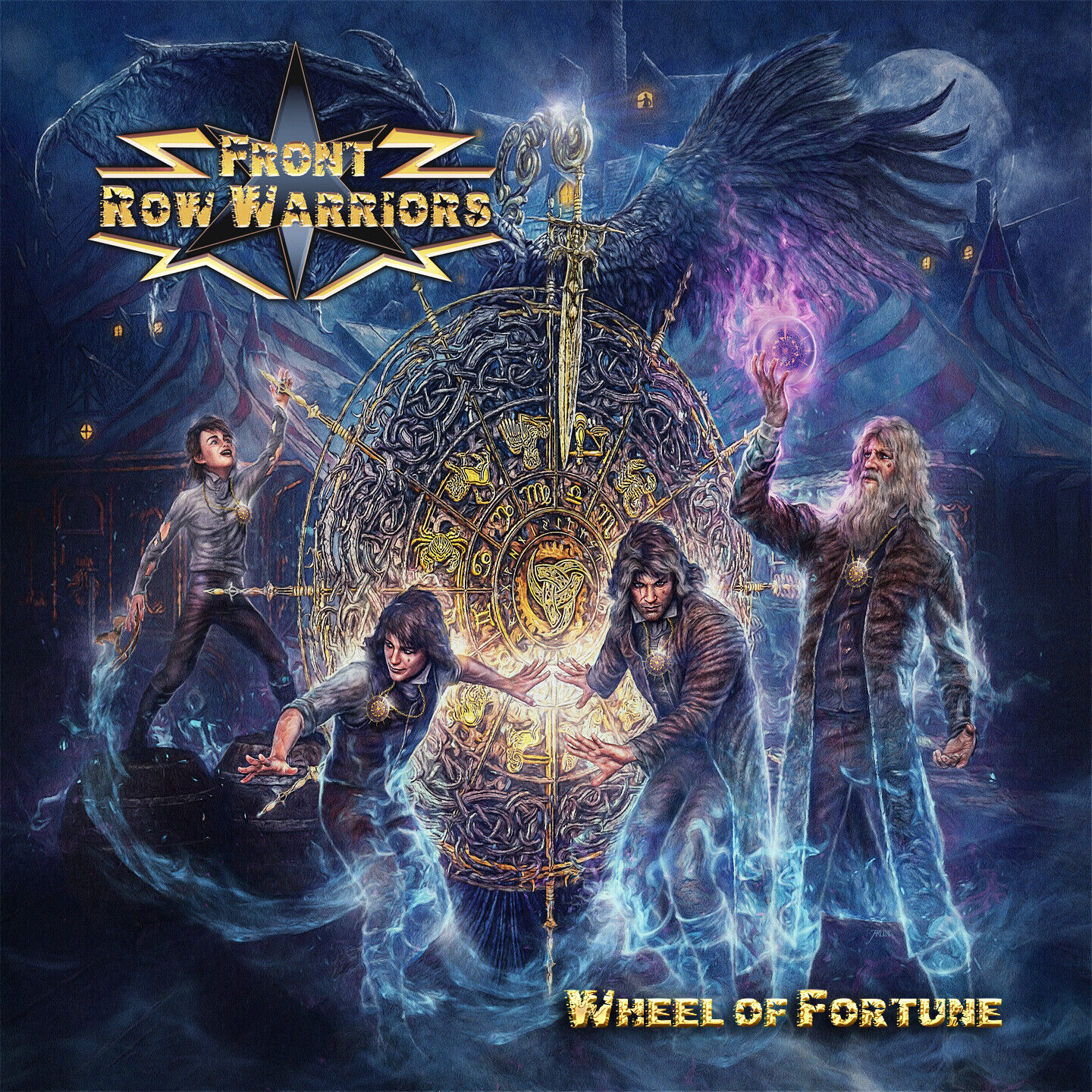 Front Row Warriors Wheel of Fortune (CD) Album Digipak