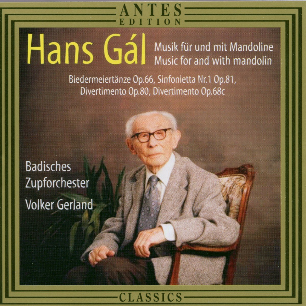 GAL,HANS Music for Mandolin / Biedermeiertanze (CD)
