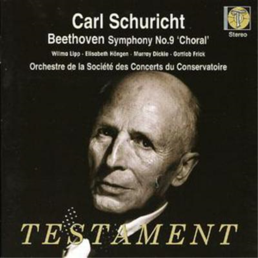 Ludwig van Beethov Symphony No. 9 'Choral' (Schuricht, Lipp, Hongen, Dicki (CD)