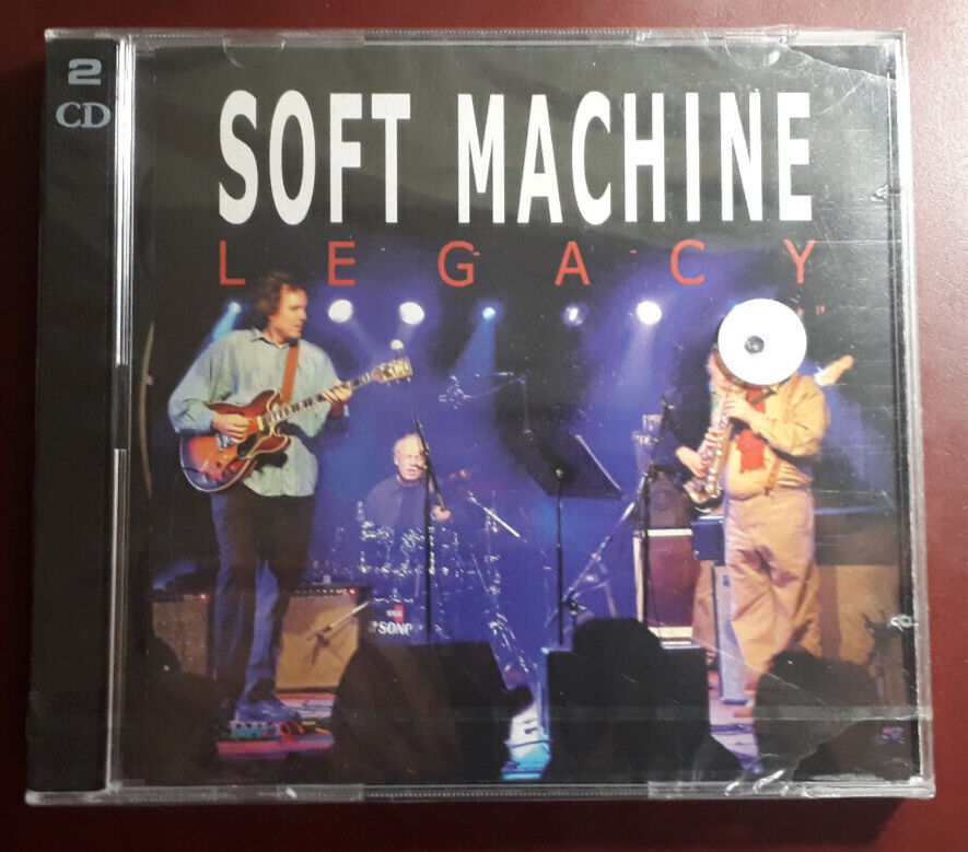 SOFT MACHINE LEGACY-LIVE AT THE NEW MORNING * 2 CD BRAND NEW SEALED SIGILLATO