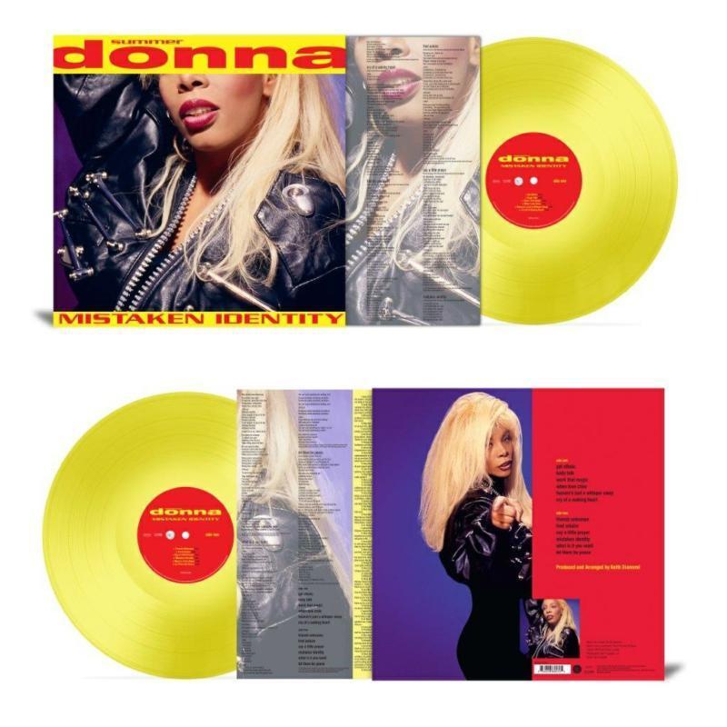 Donna Summer Mistaken Identity (180g Translucent Yellow Vinyl) LP Vinyl NEW