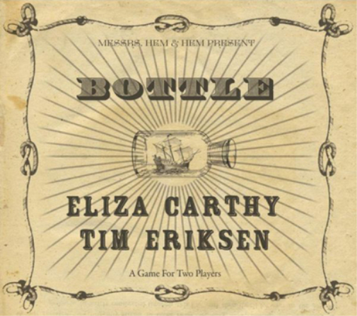 Eliza Carthy & Tim Eriksen Bottle (CD) Album