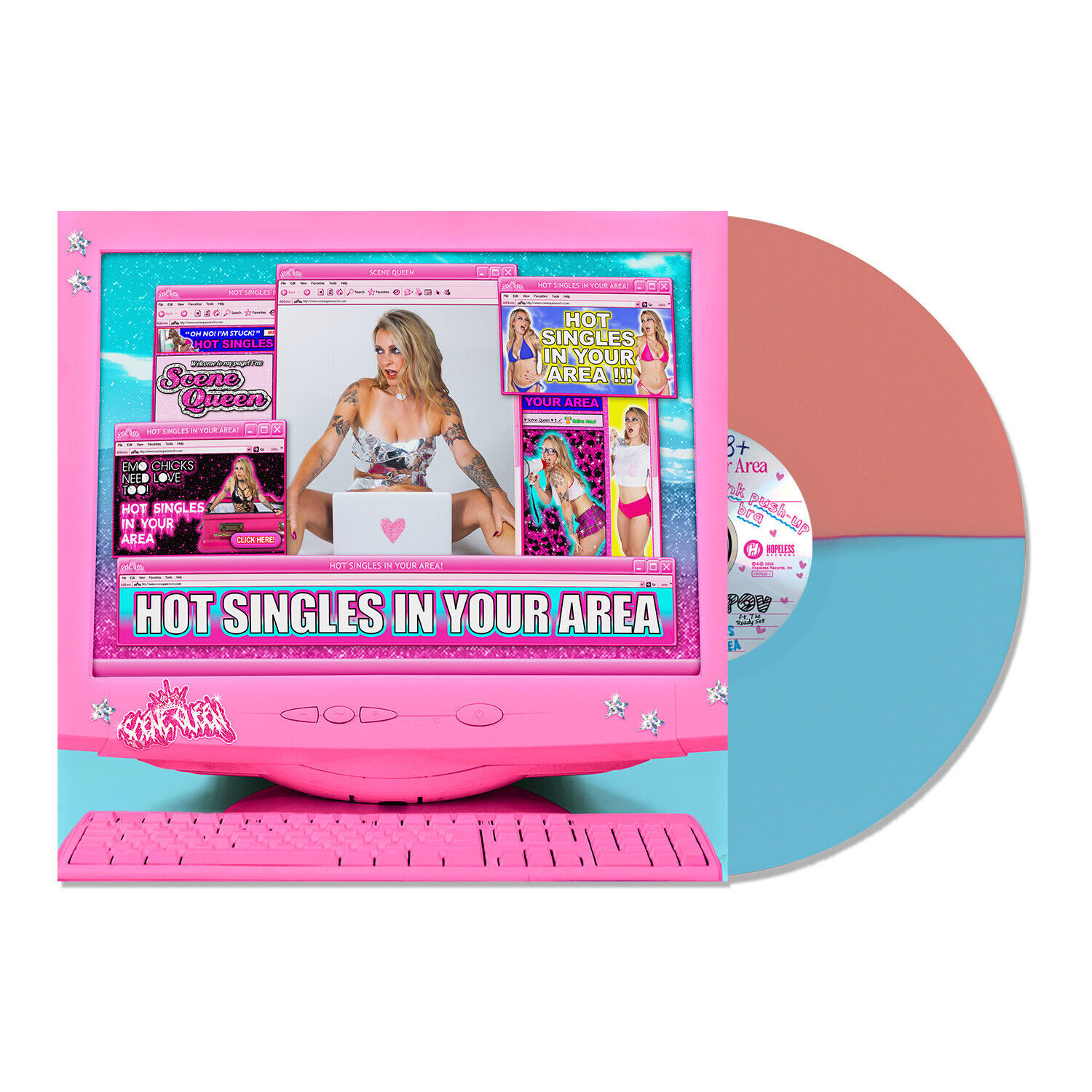 Scene Queen Hot Singles in Your Area (Vinyl LP)