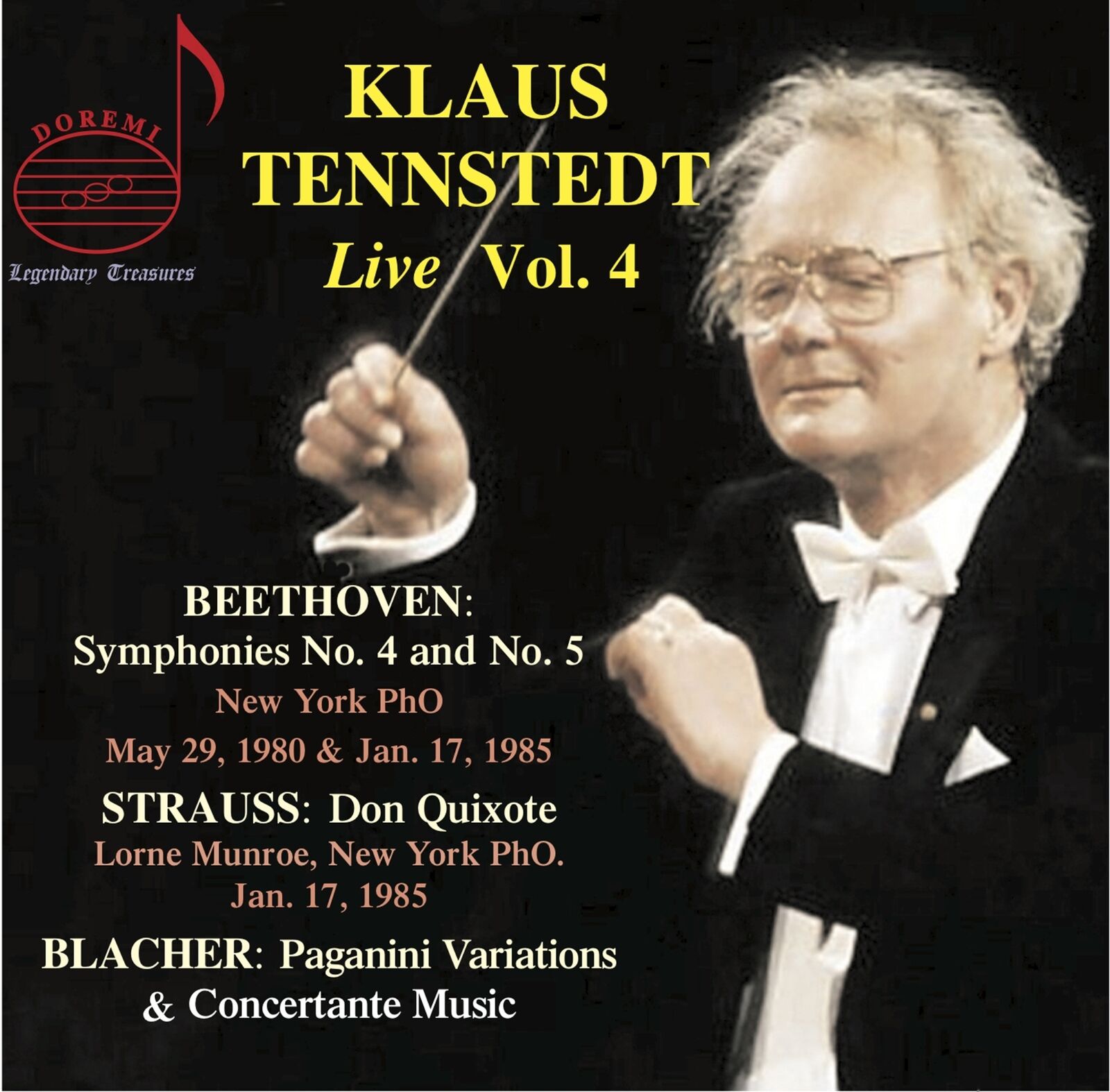 Ludwig van Beethoven Klaus Tennstedt: Live - Volume 4 (CD) Album