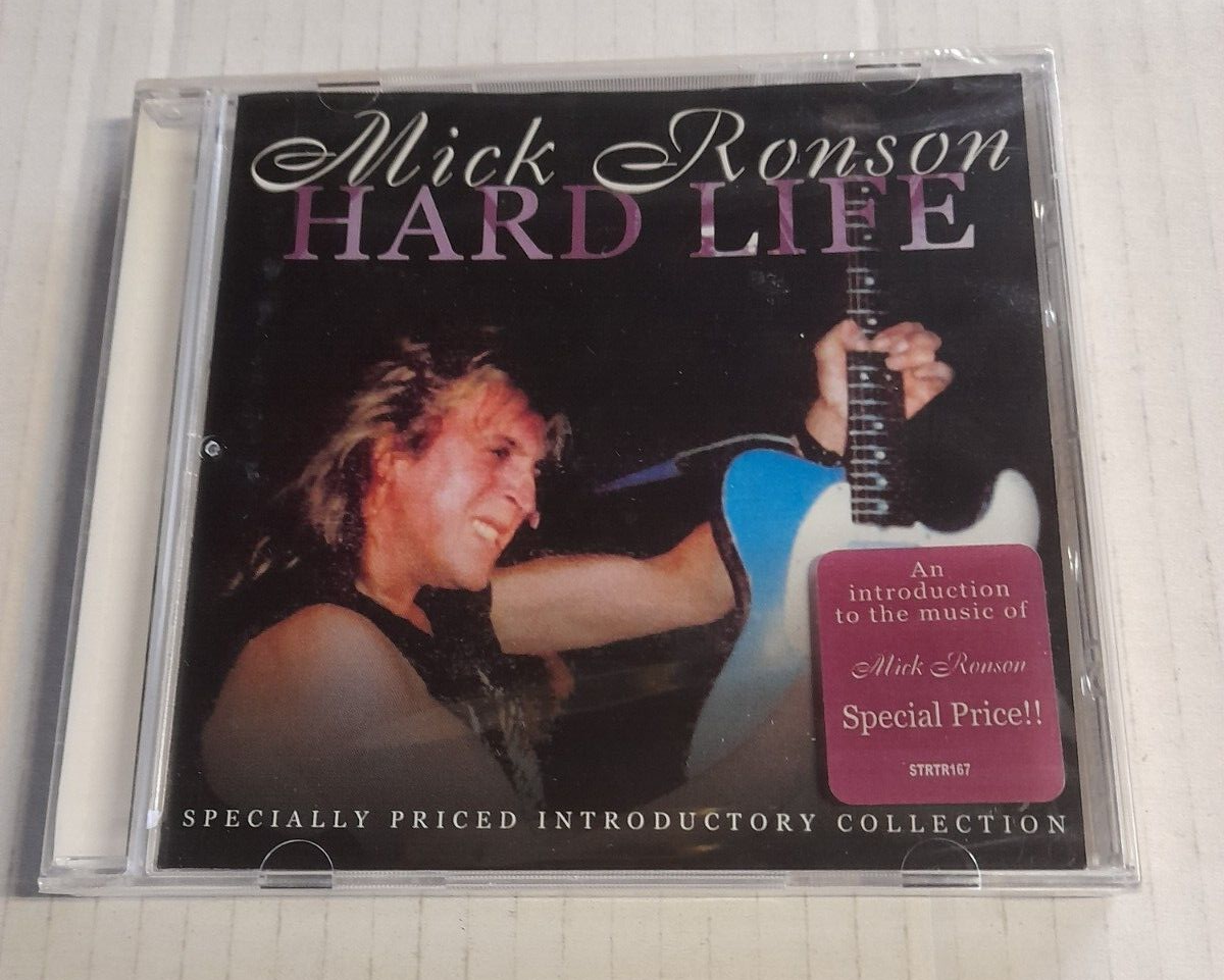 Mick Ronson ‎– Hard Life - CD,NEW,SEALED,SIGILLATO