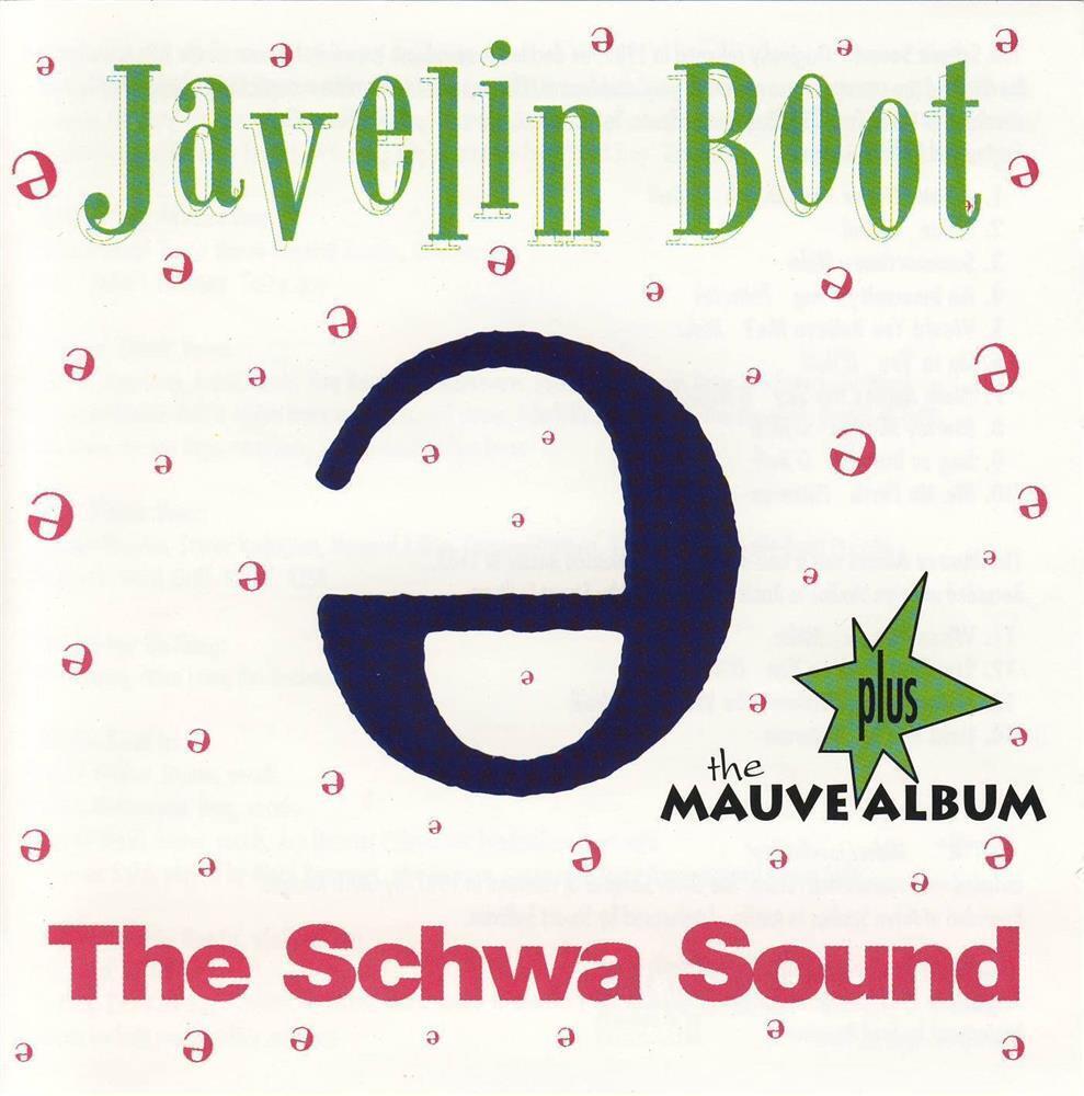 Schwa Sound - Javelin Boot (Audio cd)