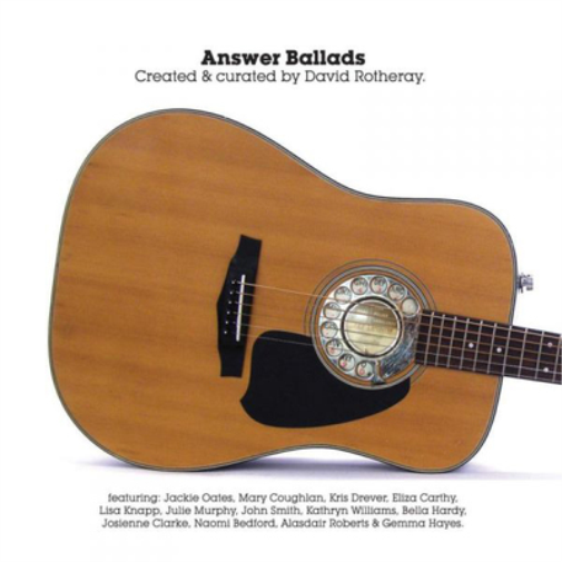 David Rotheray Answer Ballads (CD) Album