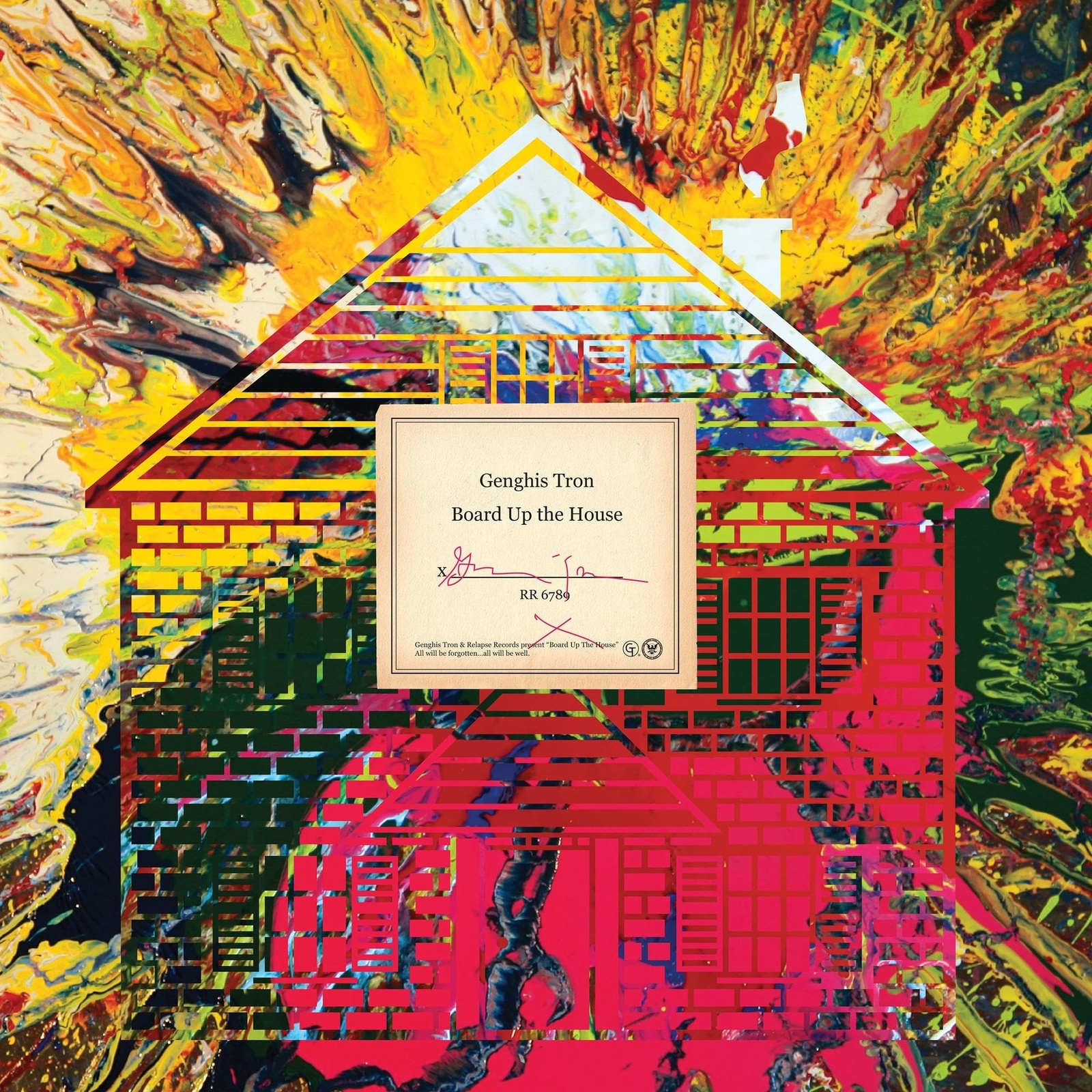 Genghis Tron Board Up The House (Vinyl LP)