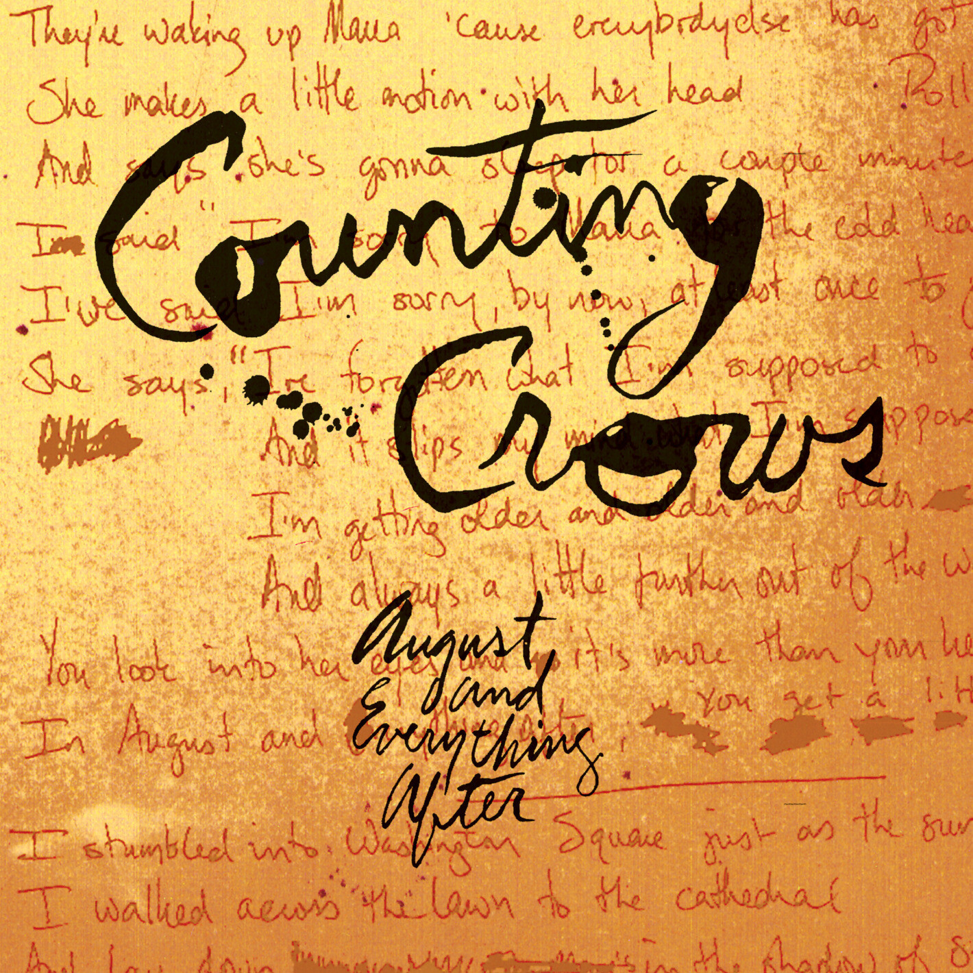 Counting Crows August and Everything After (CD) Album