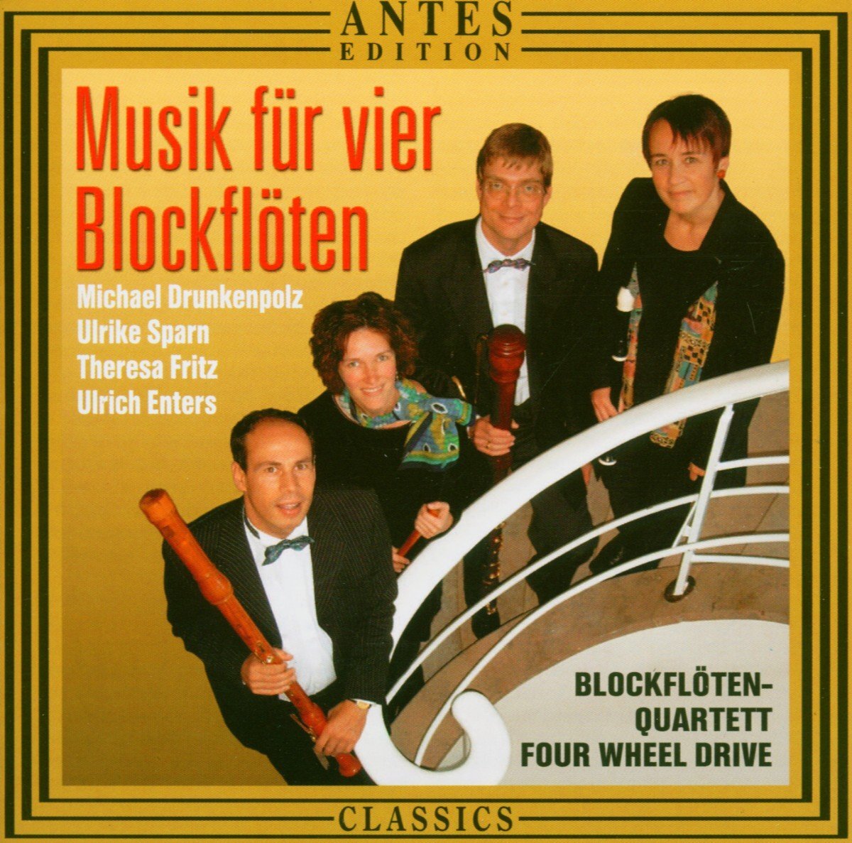 TREIBER / FRESCOBALDI Music for Four Recorders (CD)